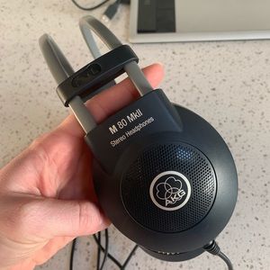 AKG M80 MKII over the ear headphones